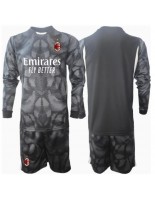 AC Milan Keeper Hjemmedraktsett Barn 2024-25 Lange ermer (+ bukser)